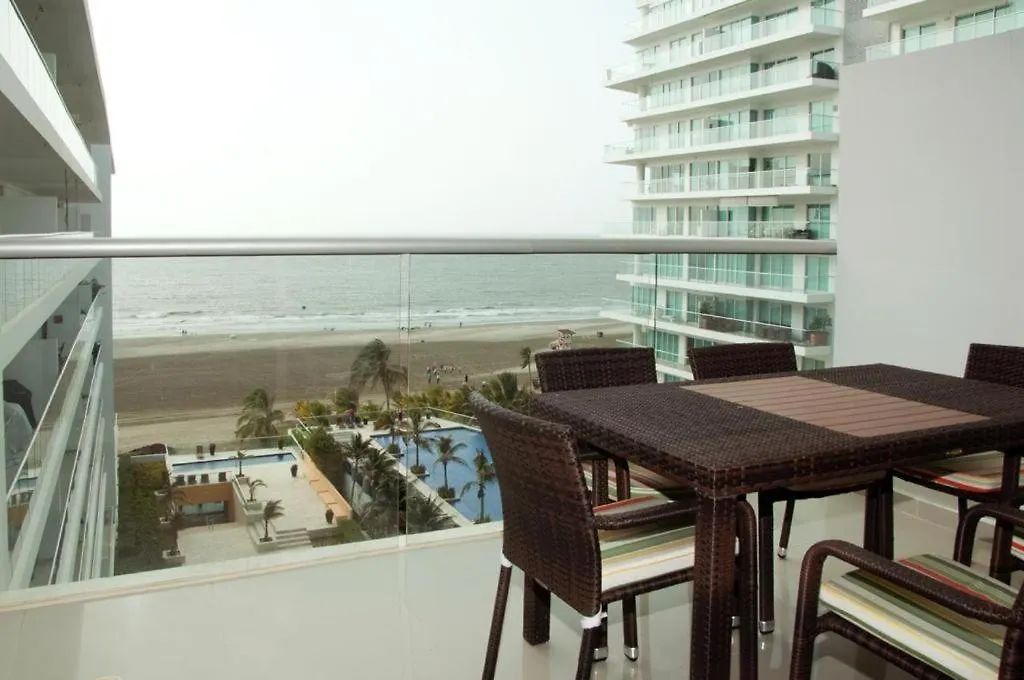 Apartamento Morros Epic Vista Al Mar-Salida Directa A La Playa Cartagena Colombia